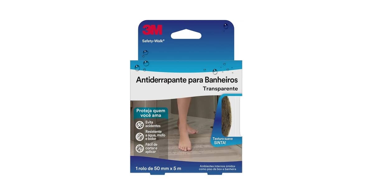 Melhor Fita Antiderrapante para Banheiro: Proteção Segura e Duradoura