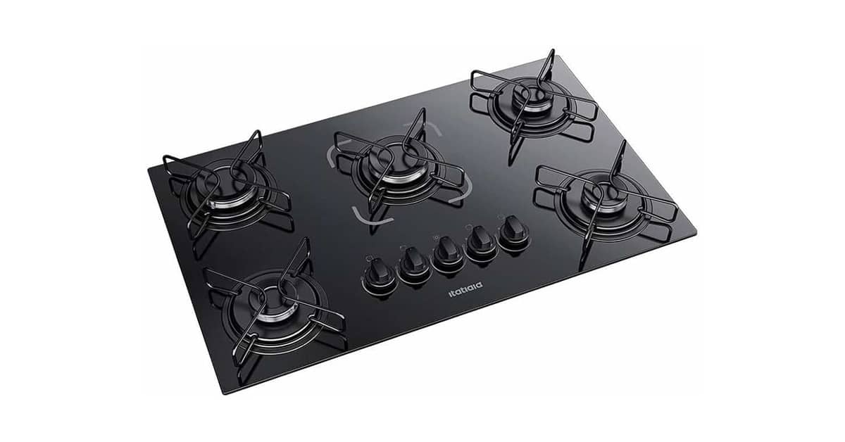Melhor Fogão 5 Bocas Cooktop: 5 Modelos com Tripla Chama