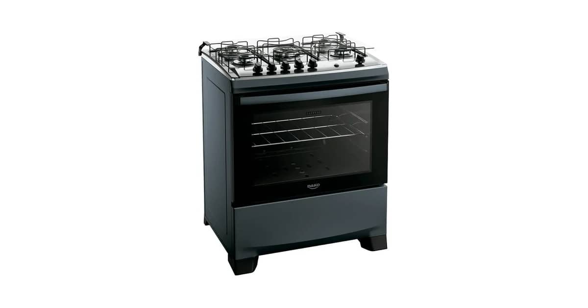 Melhor Fogão 5 Bocas Inox: 7 Modelos com Mesa de Vidro e Ferro Fundido