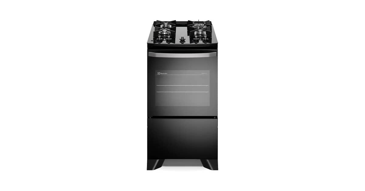 Melhor Fogão Electrolux 4 Bocas: Tripla Chama e VaporBake