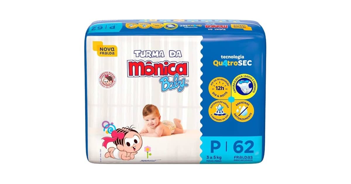 Melhor Fralda descartável: Proteção e Conforto para o Bebê