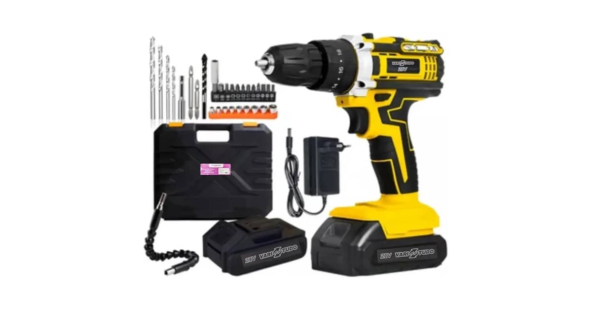 Melhor Furadeira e Parafusadeira de Impacto: Potência e Versatilidade