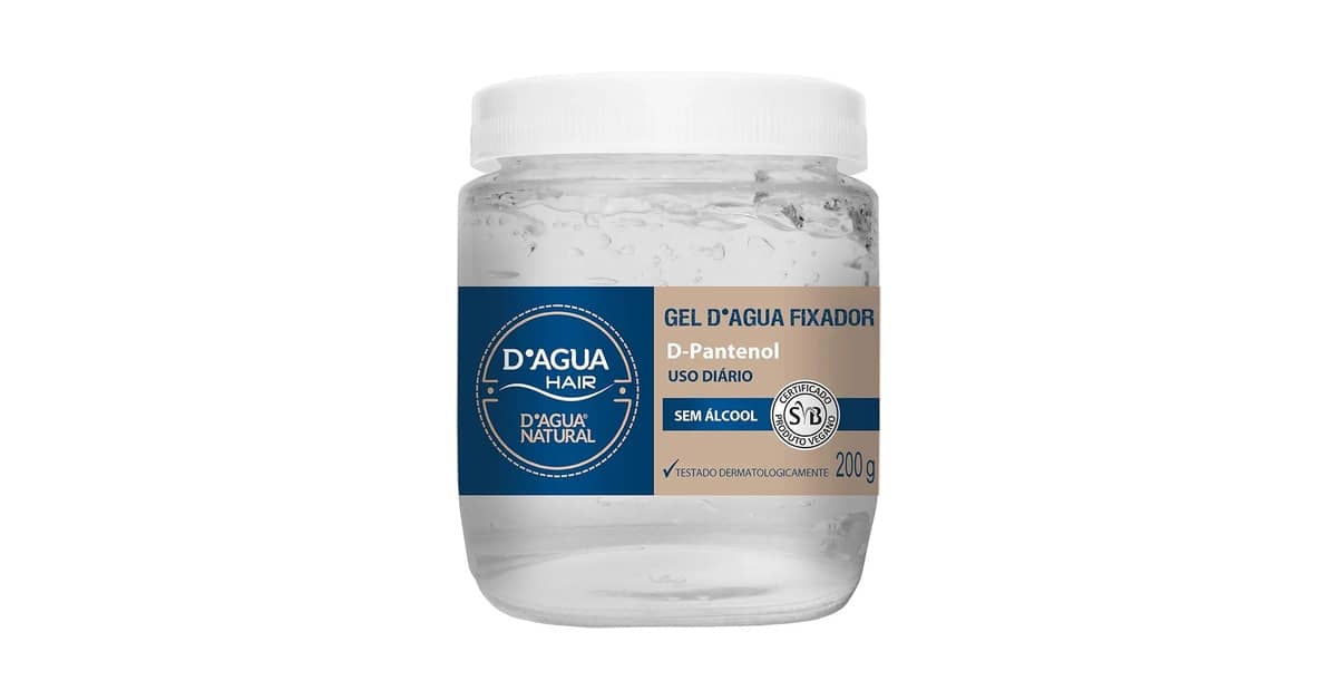 Melhor Gel Fixador de Cabelo: Super Forte e Natural!