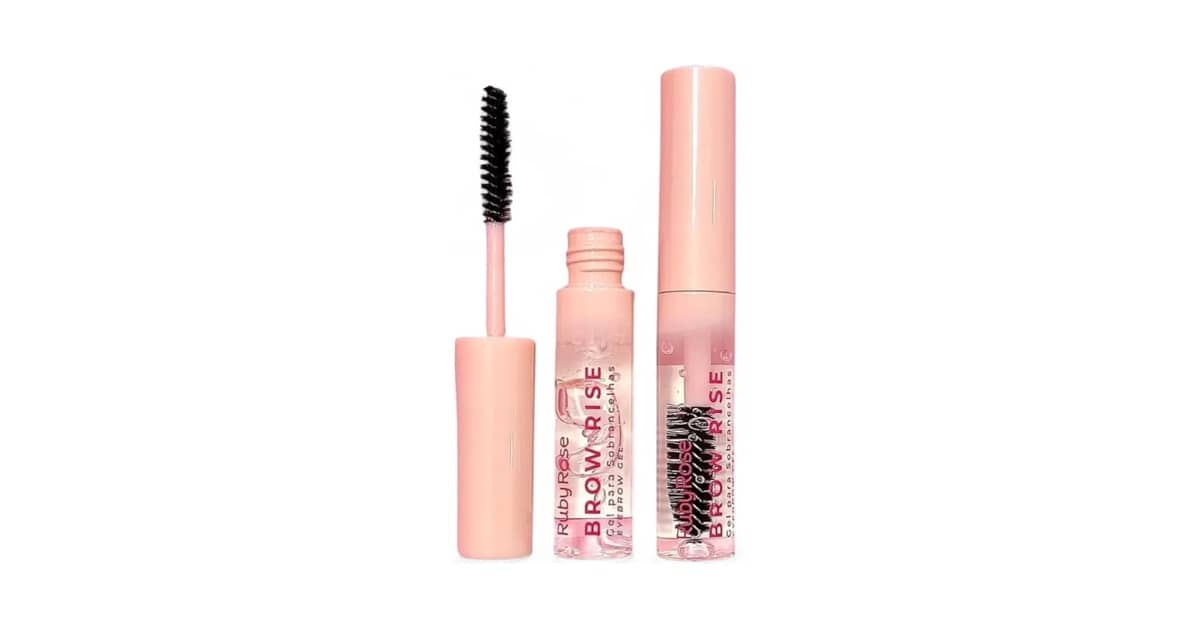 Melhor Gel para Sobrancelha Ruby Rose: Fixação e Definição