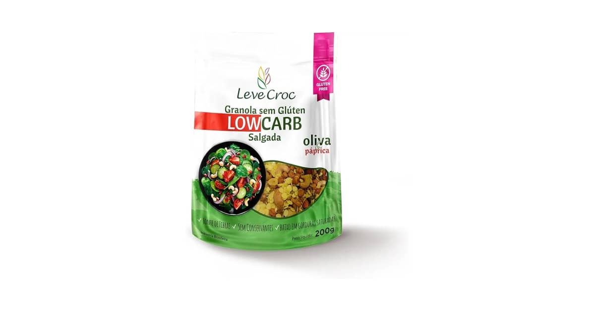 Melhor Granola Salgada: Sabores Low Carb e Sem Glúten