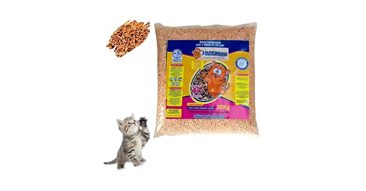 Melhor Granulado de Madeira para Gatos: Alta Absorção e Controle de Odor