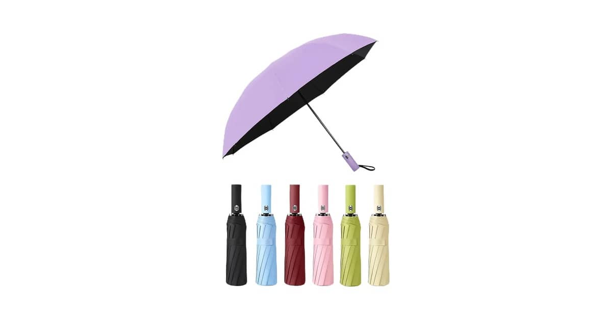 Melhor Guarda Chuva Feminino: Compacto e Resistente