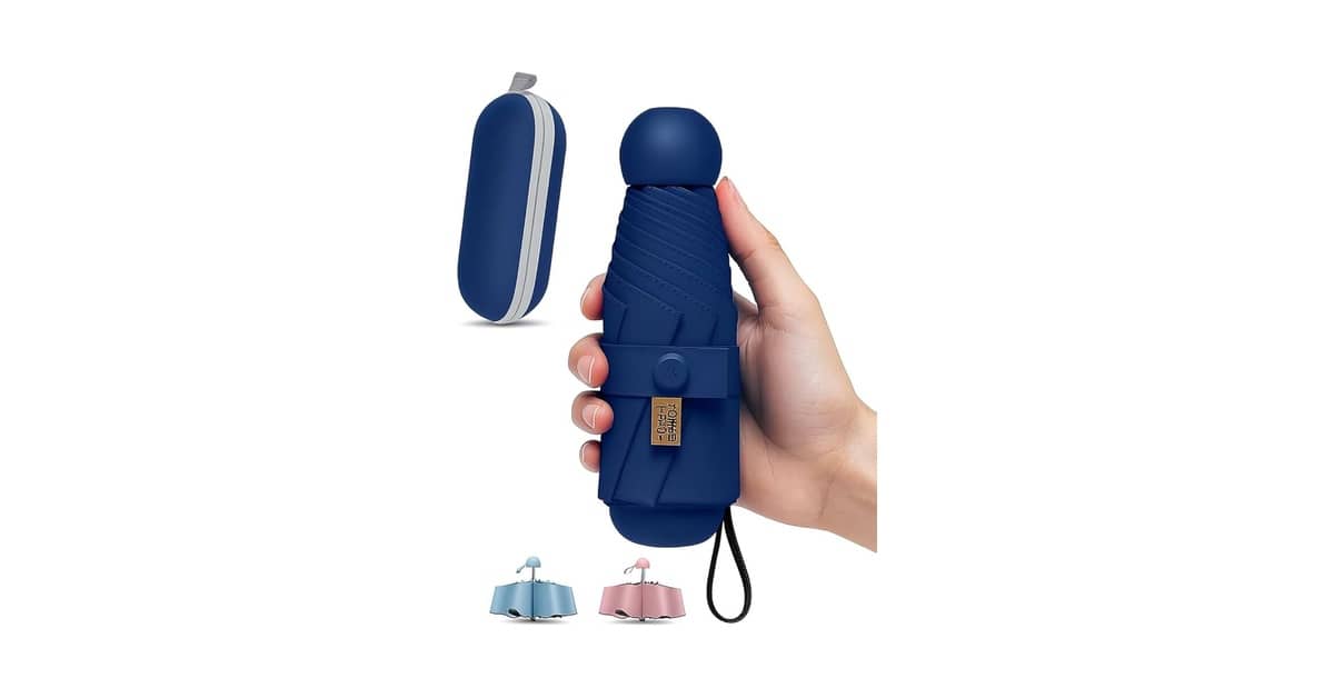 Melhor Guarda Chuva Pequeno: Compacto e Resistente