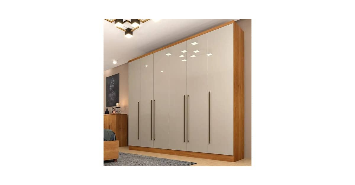 Melhor Guarda Roupa Casal Bem Avaliados: 7 Opções com Espelho e Gavetas