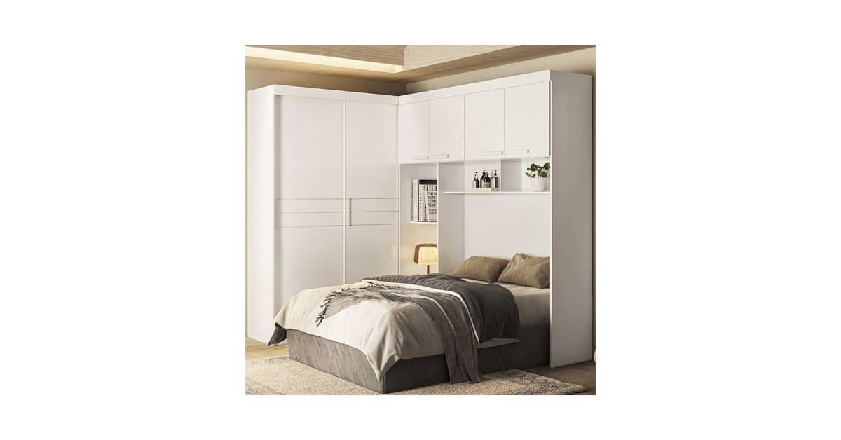 Melhor Guarda Roupa Modulado: 7 Opções com Design e Funcionalidade