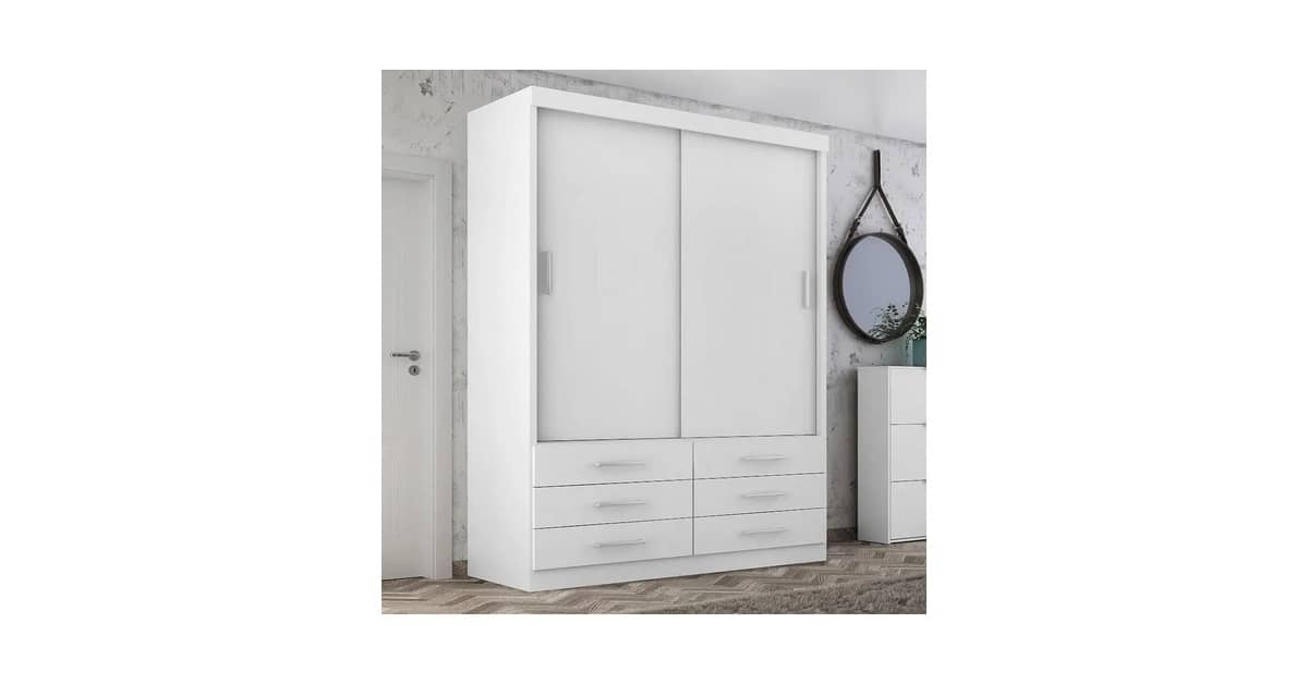 Melhor Guarda-Roupa: 15 Opções com Espaço e Organização