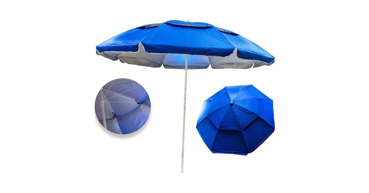 Melhor Guarda Sol Vento: 7 Opções Resistentes e Ventiladas