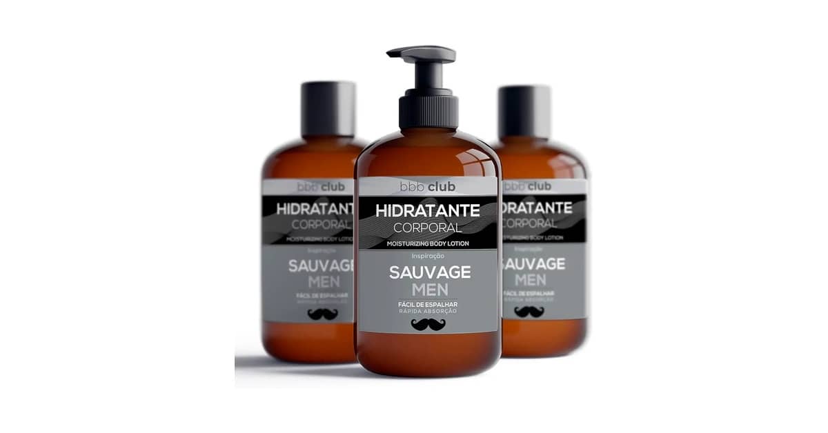 Melhor Hidratante Masculino Importado: Pele Hidratada e Perfumada