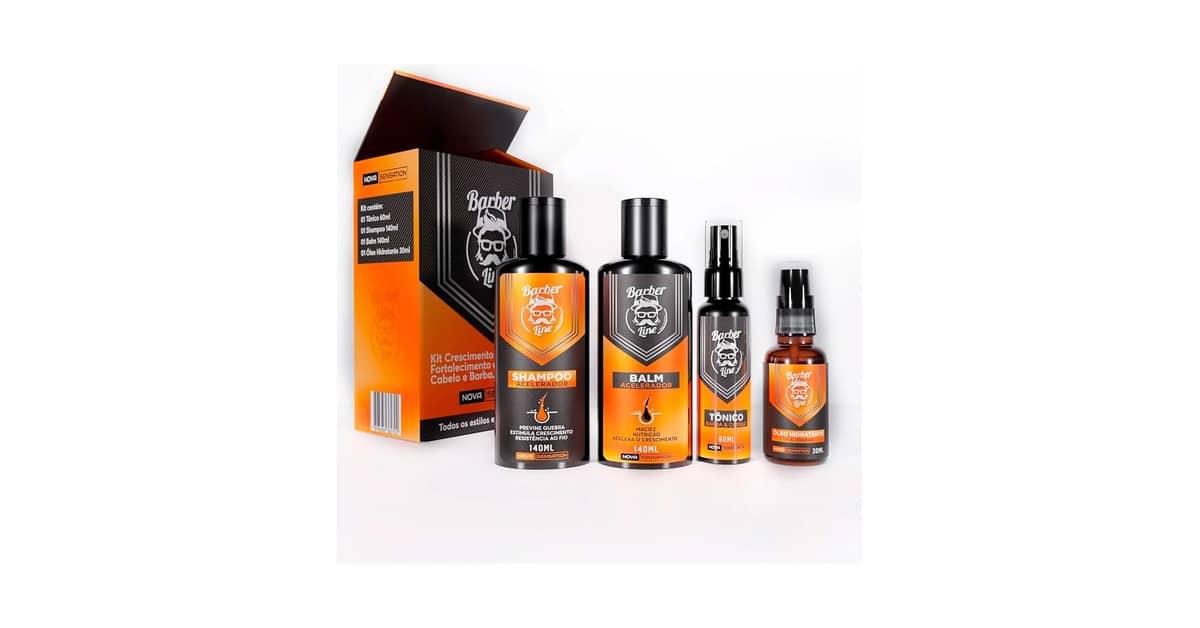 Melhor Kit Barba Masculino: Guia Completo Para um Visual Impecável