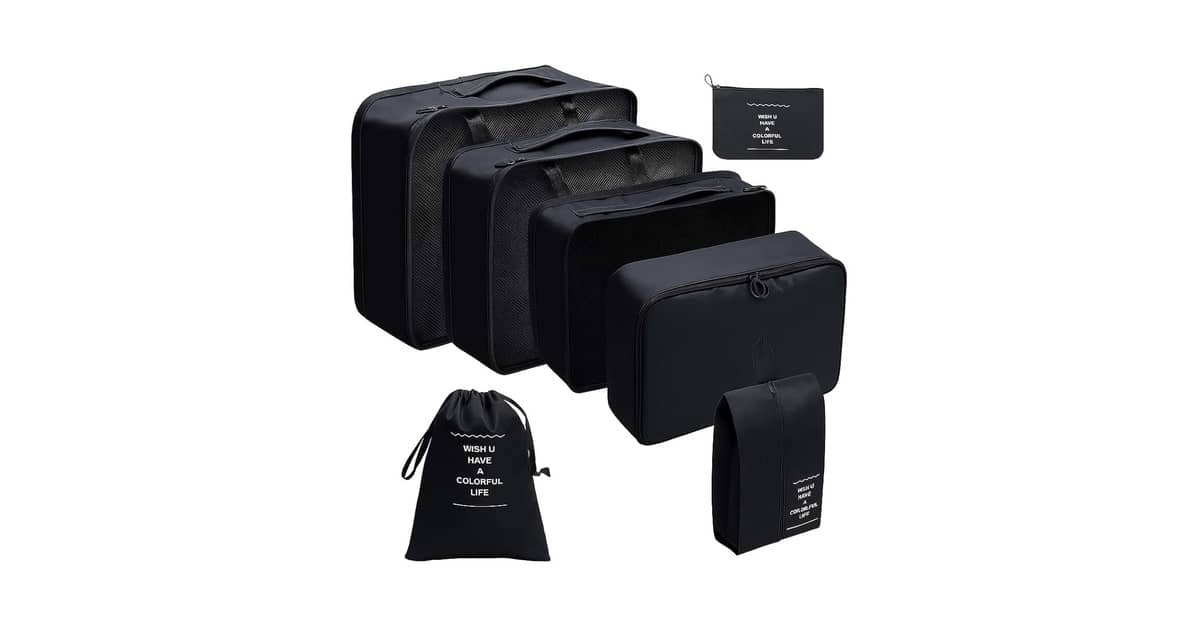 Melhor Kit Organizador de Mala: 10 Opções Práticas