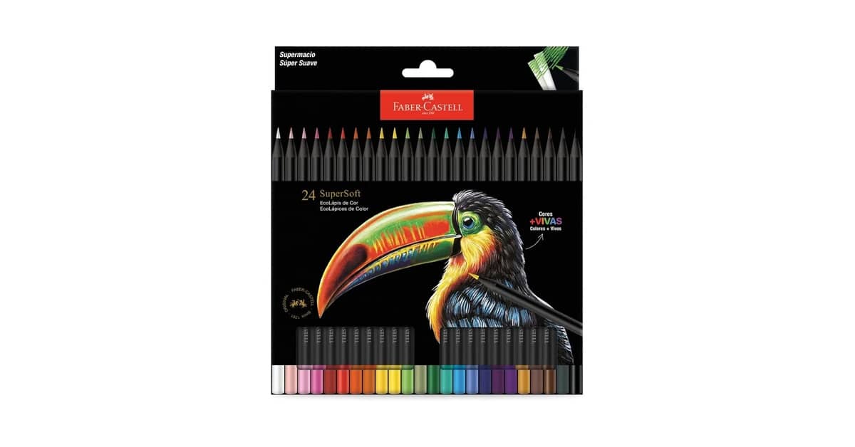 Melhor Lápis de Cor da Faber Castell: Guia de Cores e Texturas