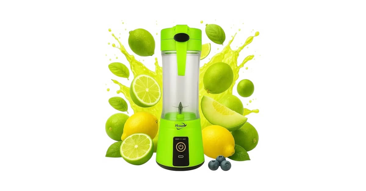 Melhor Liquidificador para Suco Verde: Potência e Portabilidade