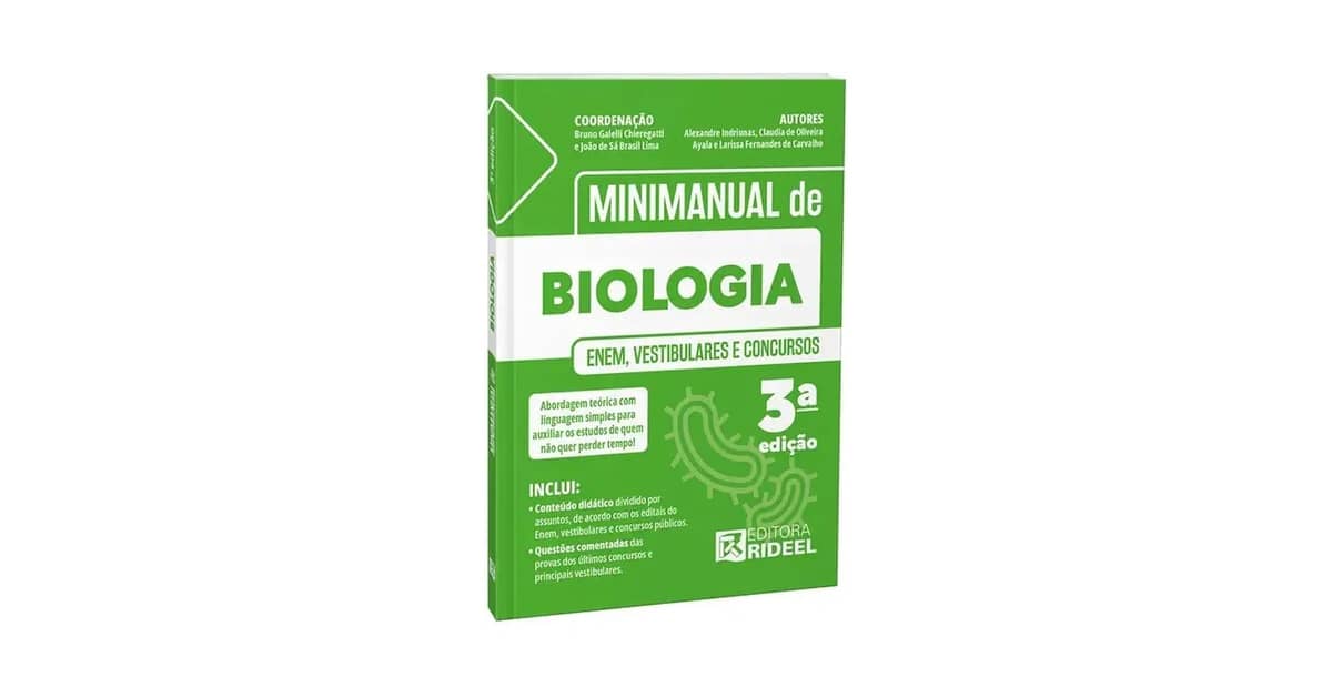 Melhor Livro de Biologia para Vestibular: Guia de Estudo Essencial