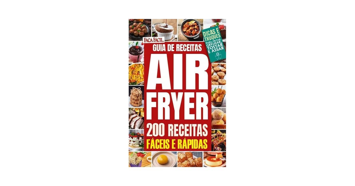 Melhor Livro de Receitas Air Fryer: 7 Guias Essenciais