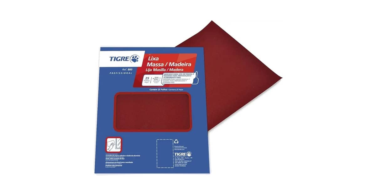 Melhor Lixa para Massa Acrílica: Guia de Grãos e Marcas