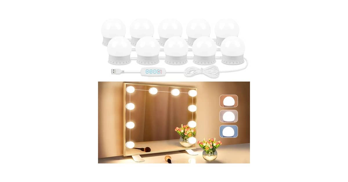 Melhor Luz para Espelho de Maquiagem: Guia com 7 Opções Ideais