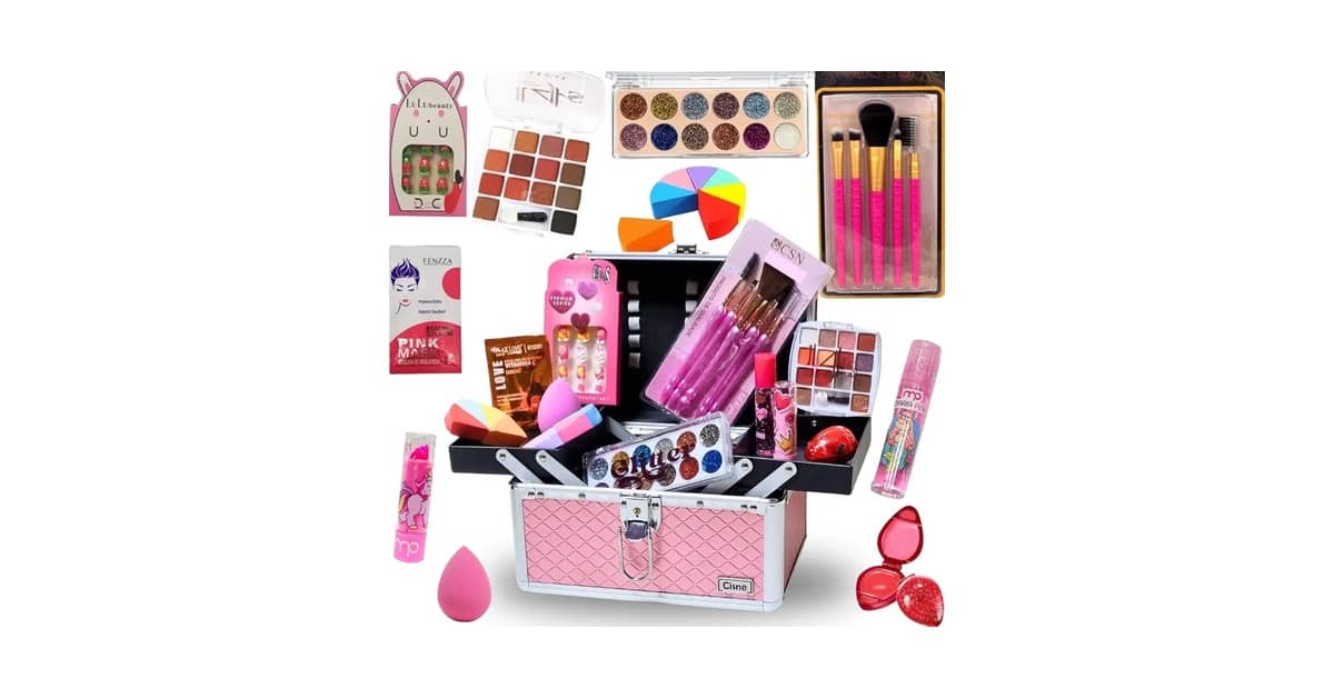 Melhor Maleta de Maquiagem Infantil: Segurança e Diversão Garantidas!