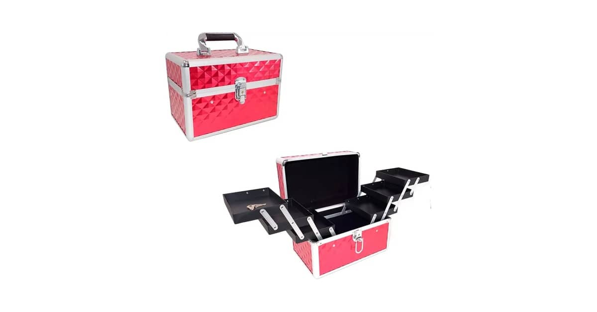 Melhor Maleta de Maquiagem: Organizador Profissional Essencial