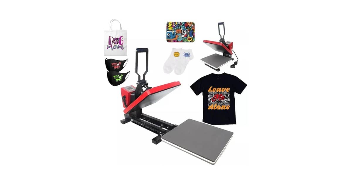 Melhor Máquina para Estampar Camisetas: Guia Completo de 5 Opções