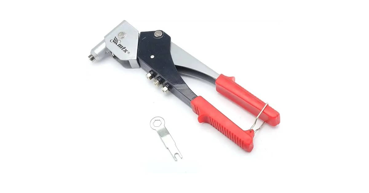 Melhor Marca de Rebitadeira Manual: 7 Opções Profissionais