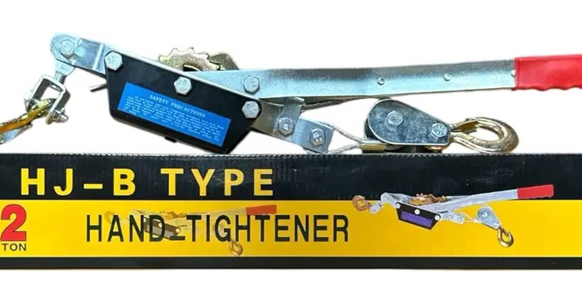 Melhor Marca de Talha Manual: Capacidade e Elevação