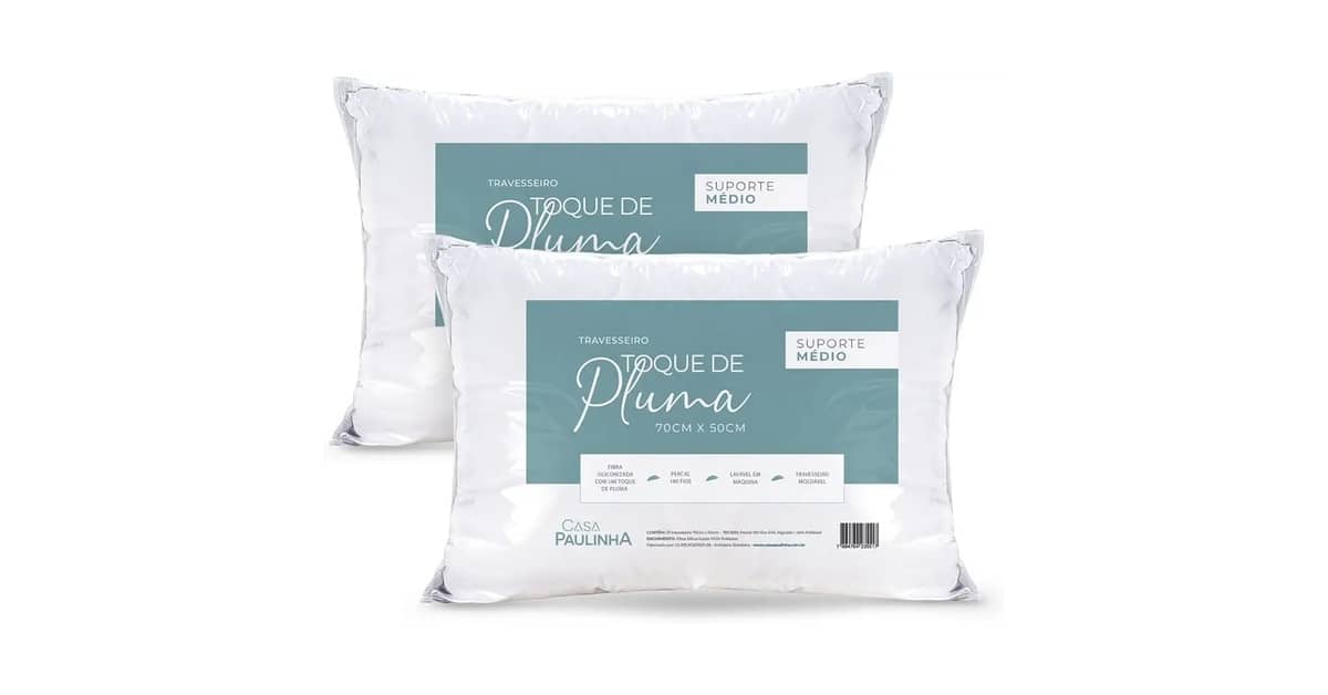 Melhor Marca de Travesseiro Macio: 7 Opções Ultra Confortáveis