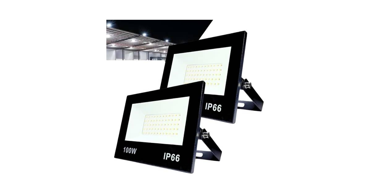 Melhor Marca Refletor Led 100W: Potência e Economia