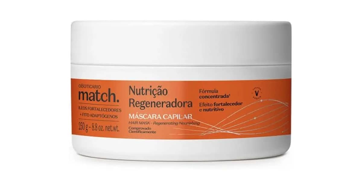 Melhor Máscara Capilar Boticario: Nutrição e Reparação