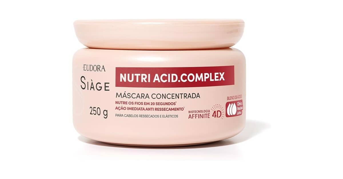 Melhor Máscara de Nutricao Siage: Nutrição Profunda e Brilho Intenso