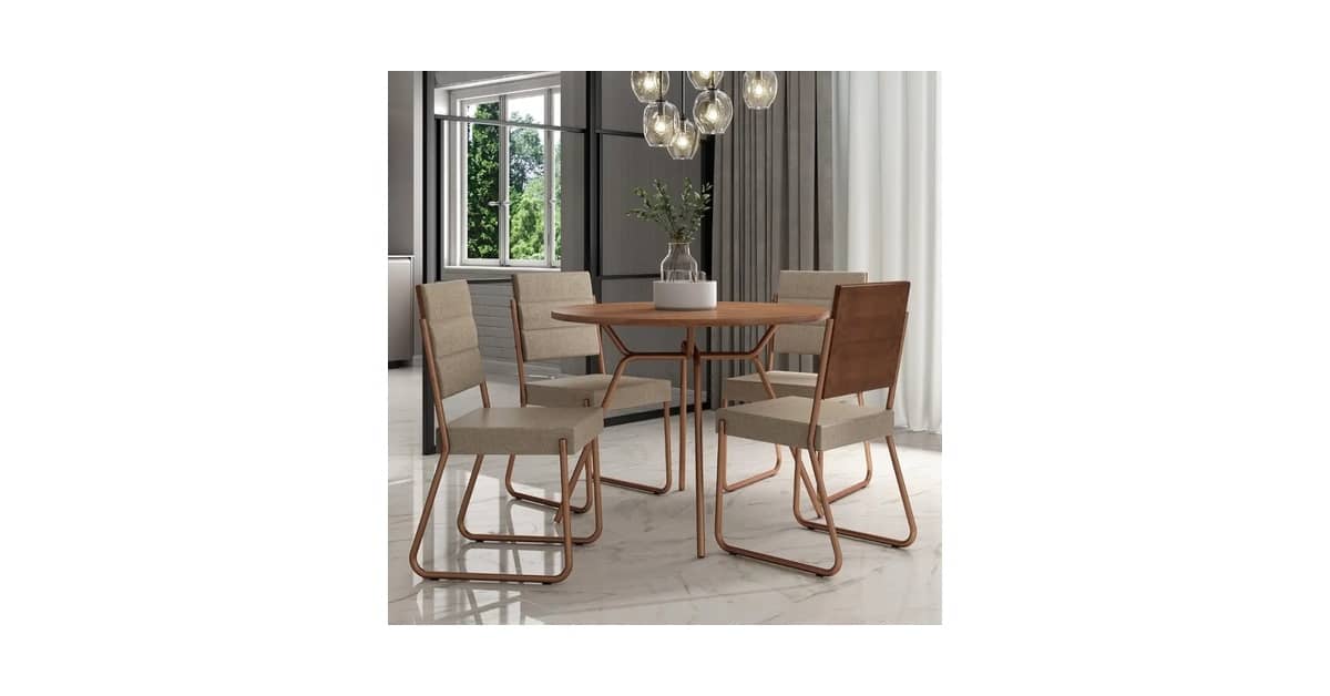 Melhor Mesa de Jantar 4 Cadeiras: Encontre a Ideal!