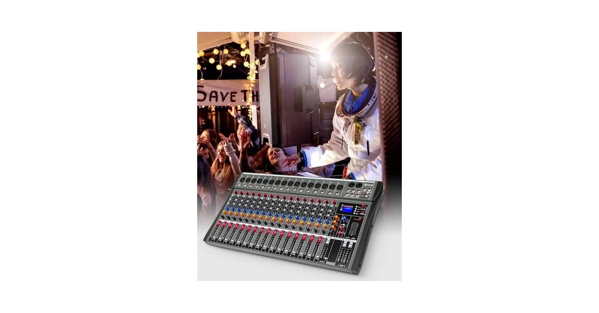 Melhor Mesa de Som 16 Canais: Guia Completo de Compra