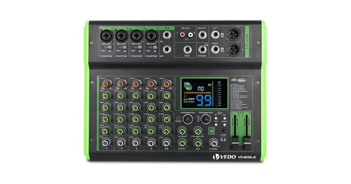 Melhor Mesa de Som 6 Canais: Guia Essencial e Opções