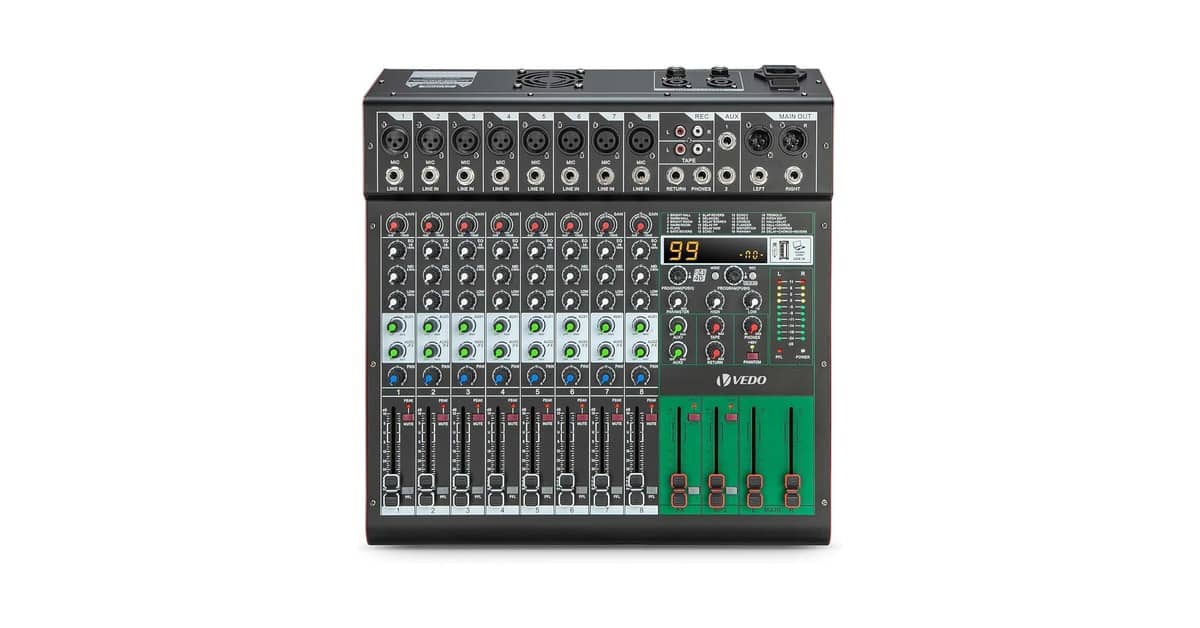 Melhor Mesa de Som Amplificada: Potência e Clareza