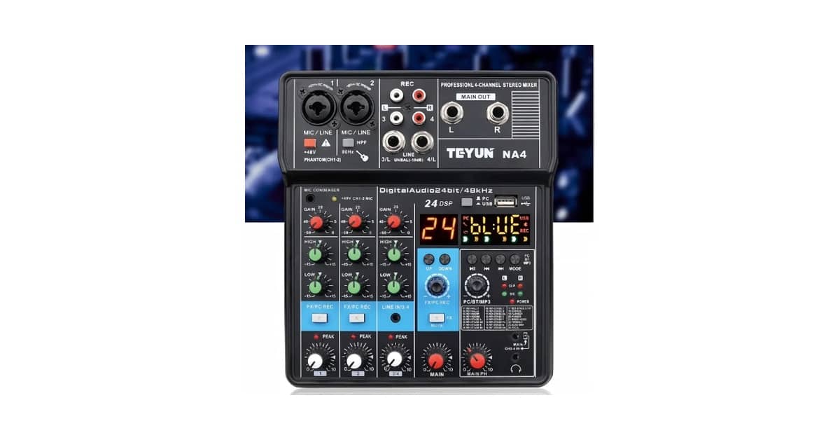 Melhor Mesa de Som para Voz e Violão: Guia Definitivo