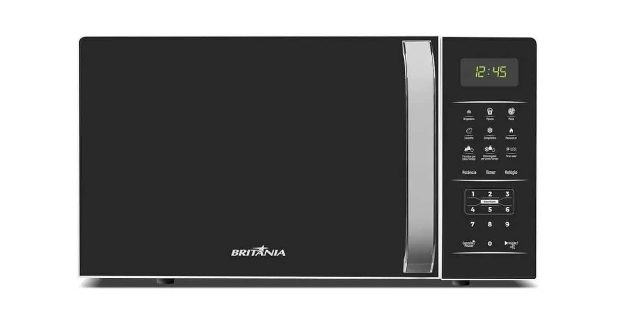 Melhor Micro-Ondas 25 Litros Britânia Bmo28: 3 Modelos Selecionados