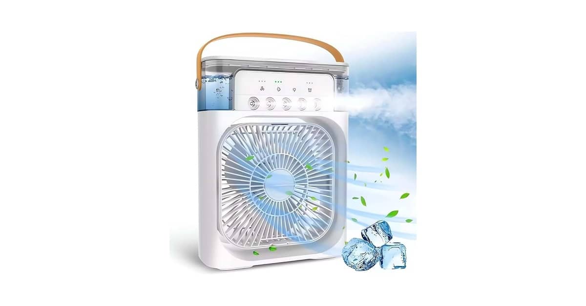 Melhor Mini Ar Condicionado Portátil: Frescor Instantâneo e Portabilidade