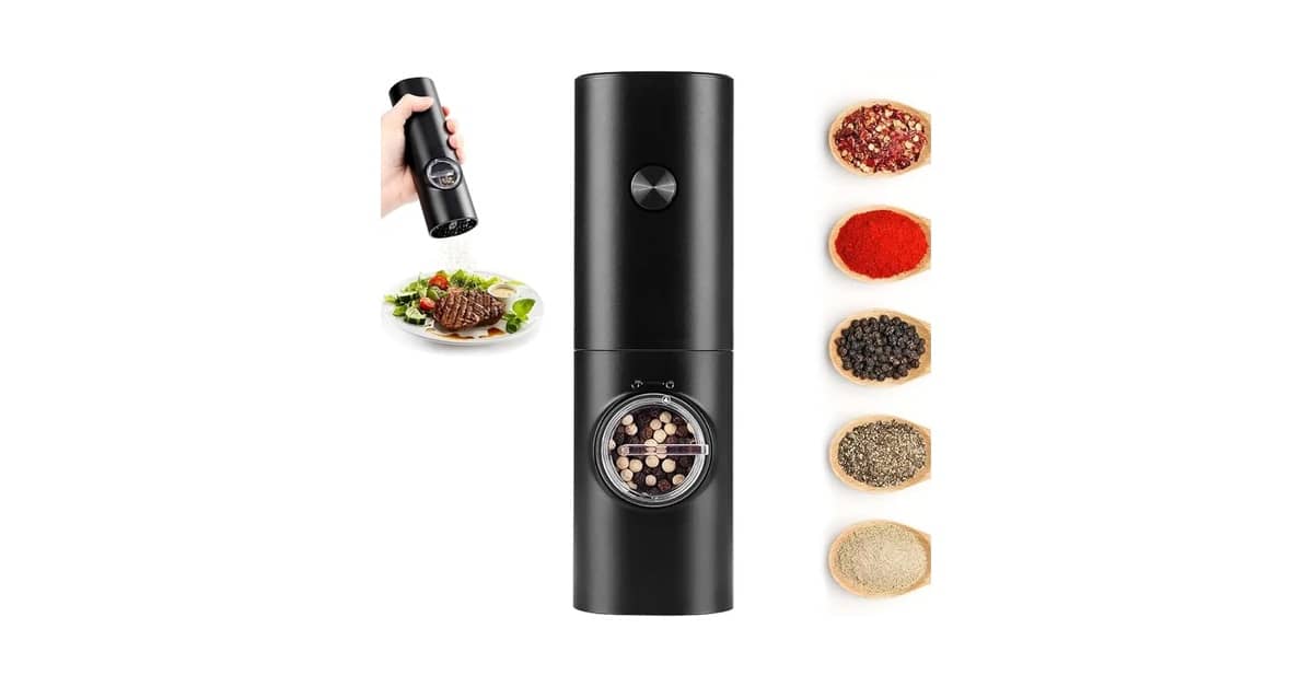 Melhor Moedor de Sal e Pimenta Elétrico: Guia Completo