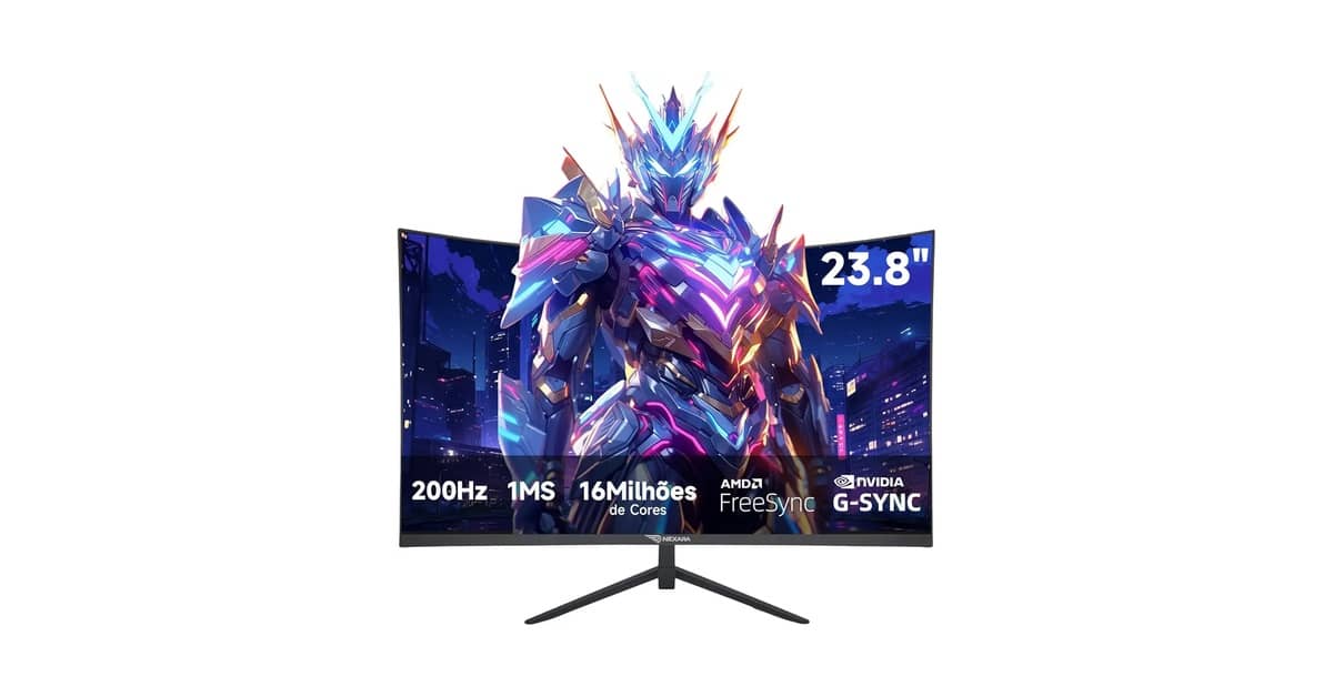Melhor Monitor Curvo ou Plano: Imersão e Produtividade