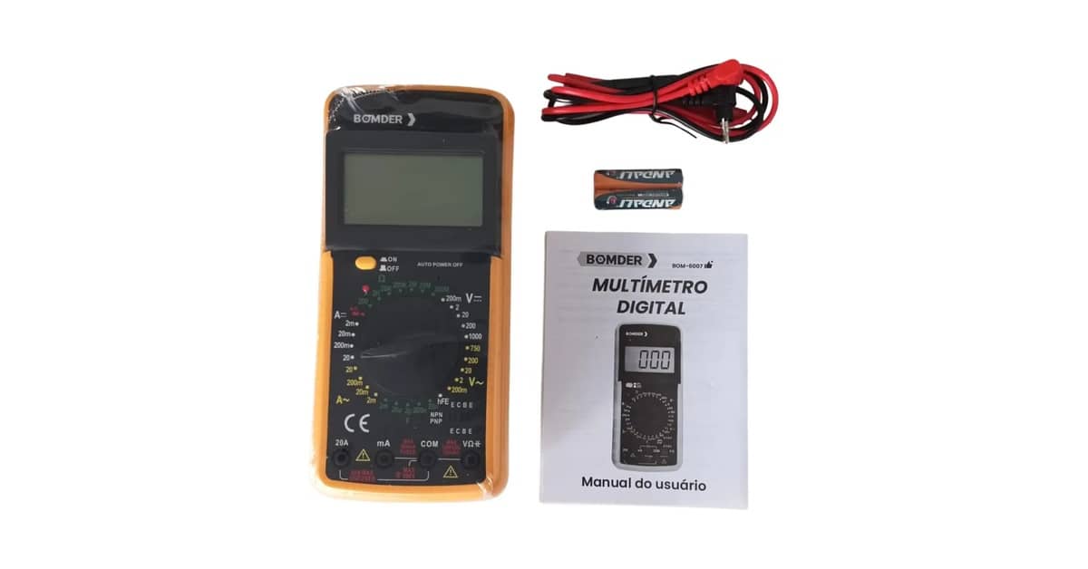 Melhor Multímetro com Capacímetro: Precisão e Confiabilidade