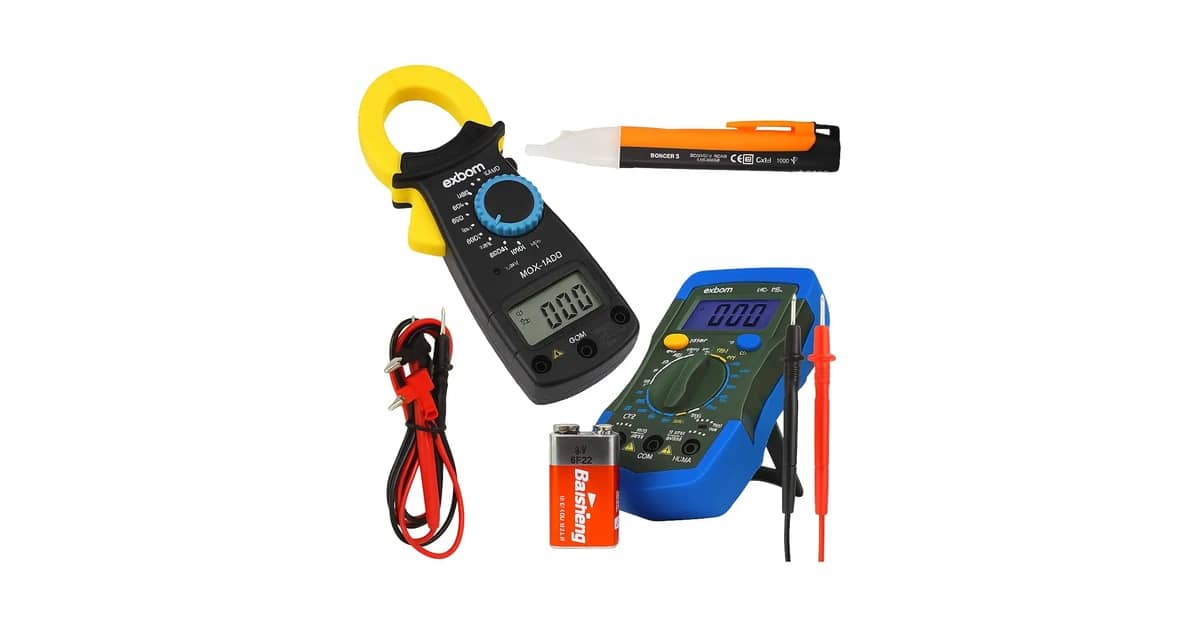 Melhor Multímetro para Eletricista: 7 Opções Profissionais