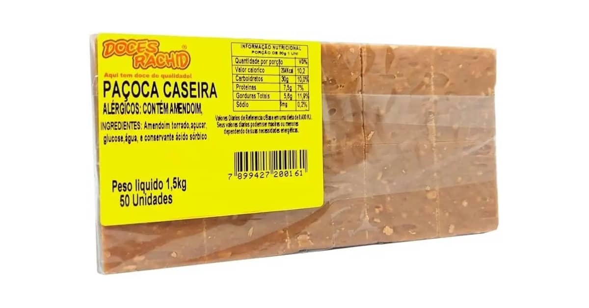 Melhor Paçoca Caseira: Sabor Artesanal para sua Festa Junina