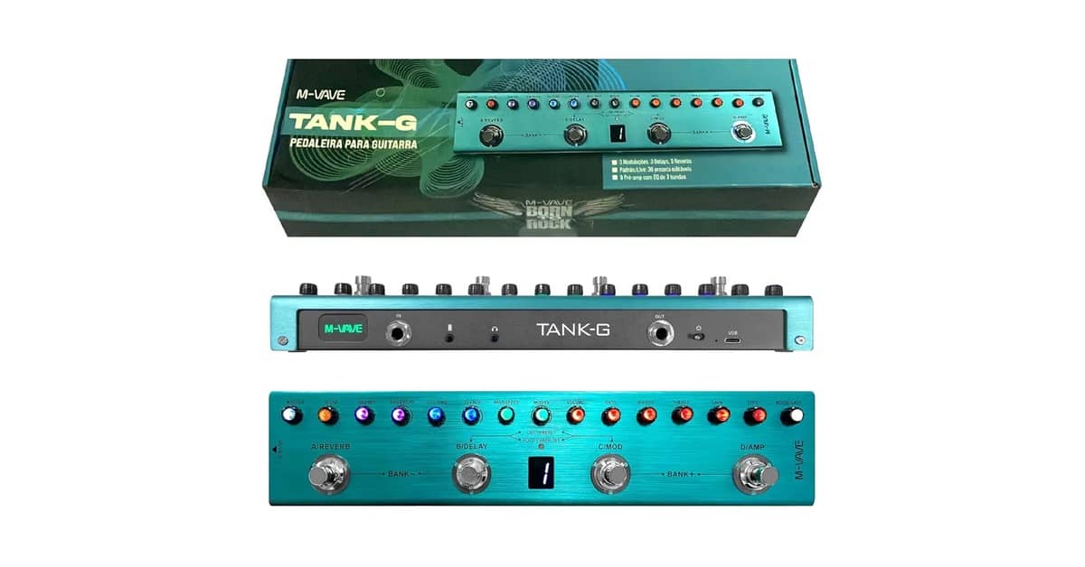 Melhor Pedaleira Guitarra: Guia Definitivo com 7 Opções