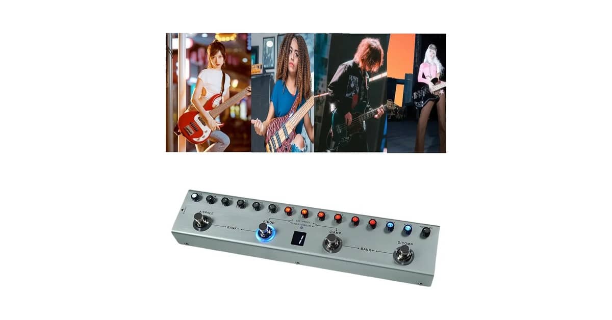 Melhor Pedaleira para Contrabaixo: 7 Opções Essenciais