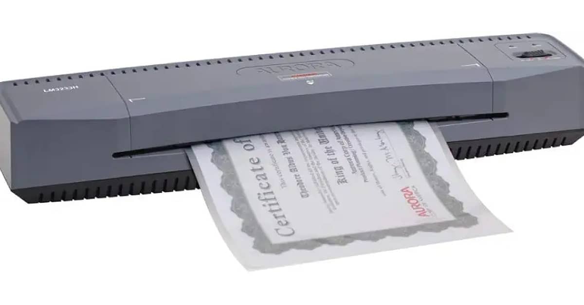 Melhor Plastificadora A3: 7 Modelos Profissionais e Multifuncionais