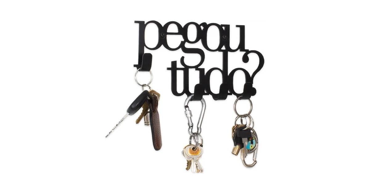 Melhor Porta Chaves: Organização e Estilo Para Sua Casa